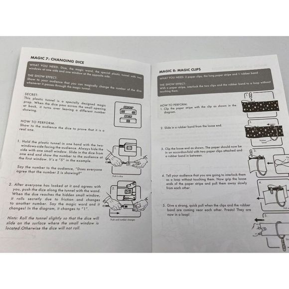 4M Kidz Labz Magic Kit Tricks Assortment Toy Over Age 8 - Picture 13 of 16